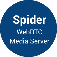 Spider WebRTC Media Server